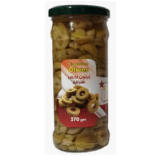 AZKA SLICED GREEN OLIVES JAR 370G