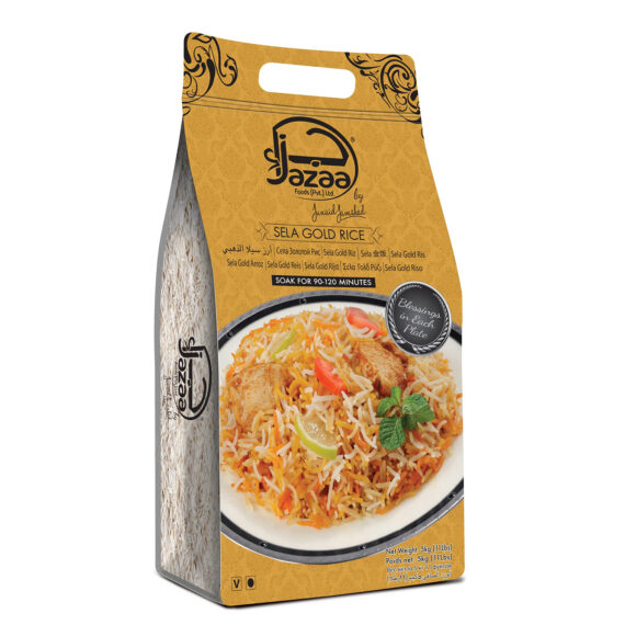 JAZAA GOLD SELLA RICE 4X5 KG