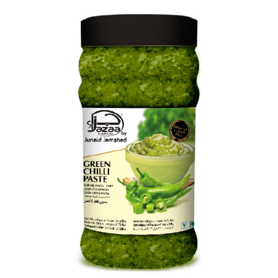 JAZAA GREEN CHILLI PASTE 12X330G