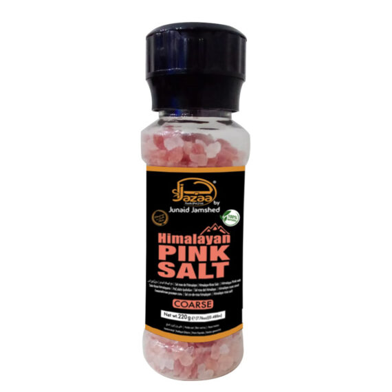 JAZAA PINK SALT PLASTIC GRINDER 12X220G