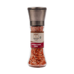 AZKA HIMALAYAN PINK SALT GLASS GRINDER 200 GRM