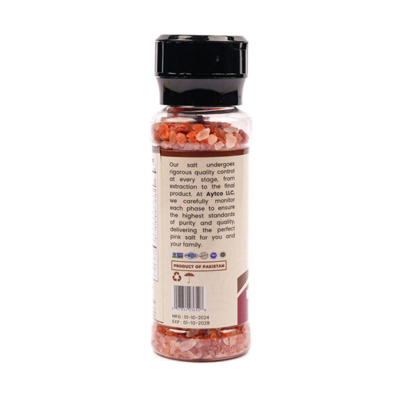 AZKA HIMALAYAN PINK SALT PLASTIC GRINDER 220 GRM - Image 2